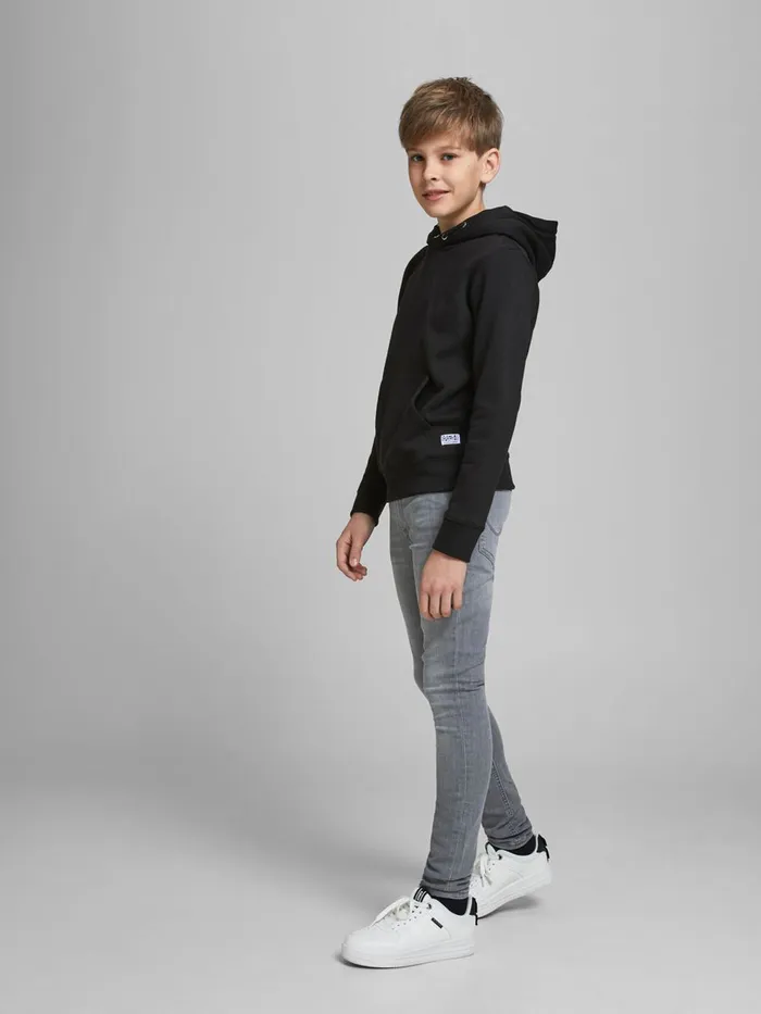 Jeans JACK and JONES Junior BOYS DAN ORIGINAL AM 227 SKINNY FIT JEANS Grey Grey Denim