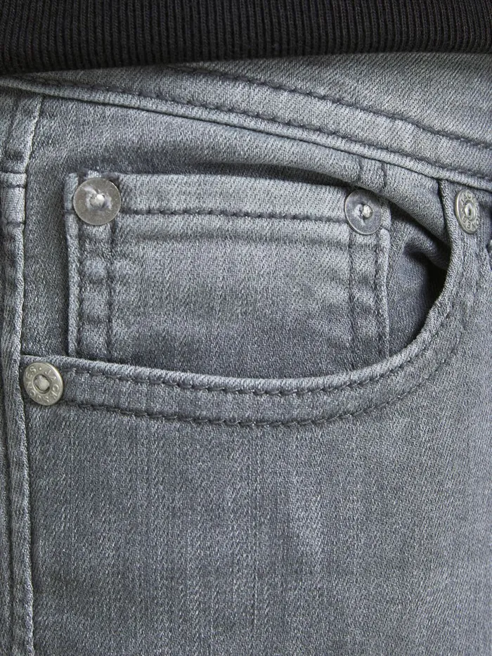 Jeans JACK and JONES Junior BOYS DAN ORIGINAL AM 227 SKINNY FIT JEANS Grey Grey Denim