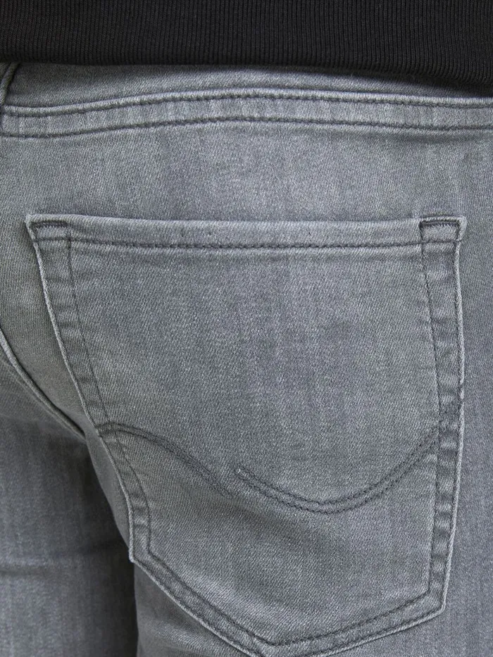 Jeans JACK and JONES Junior BOYS DAN ORIGINAL AM 227 SKINNY FIT JEANS Grey Grey Denim