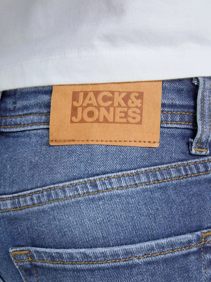 Jeans JACK and JONES Junior BOYS SLIMSTRAIGHT FIT JEANS Blue Blue Denim