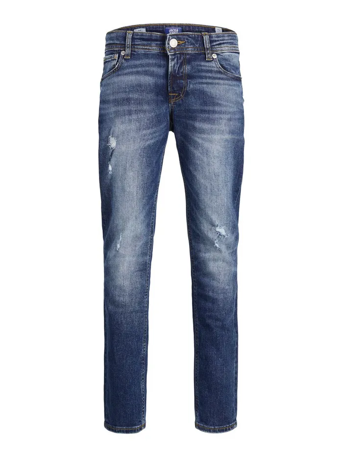 Jeans JACK and JONES Junior BOYS SLIMSTRAIGHT FIT JEANS Blue Blue Denim