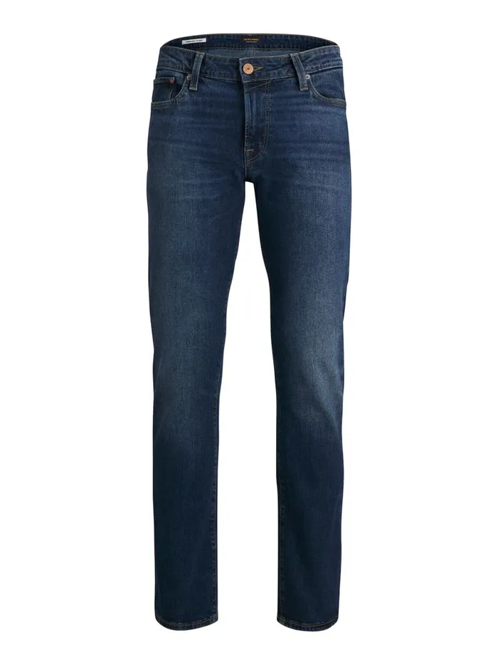 Jeans JACK and JONES Mens CLARK ICON AM 206 REGULAR FIT JEANS Blue Blue Denim