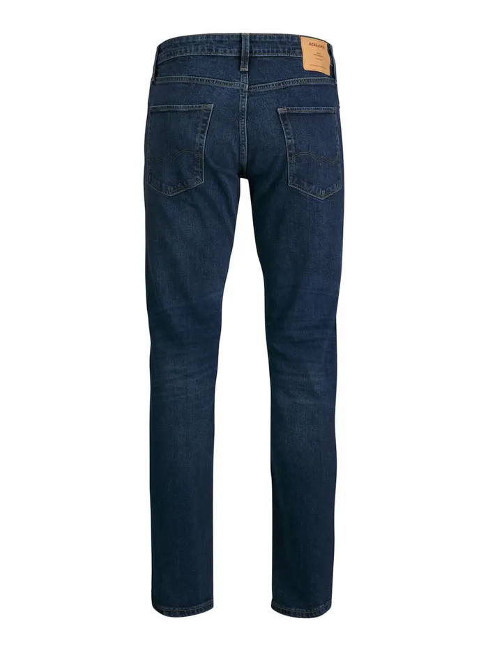 Jeans JACK and JONES Mens CLARK ICON AM 206 REGULAR FIT JEANS Blue Blue Denim
