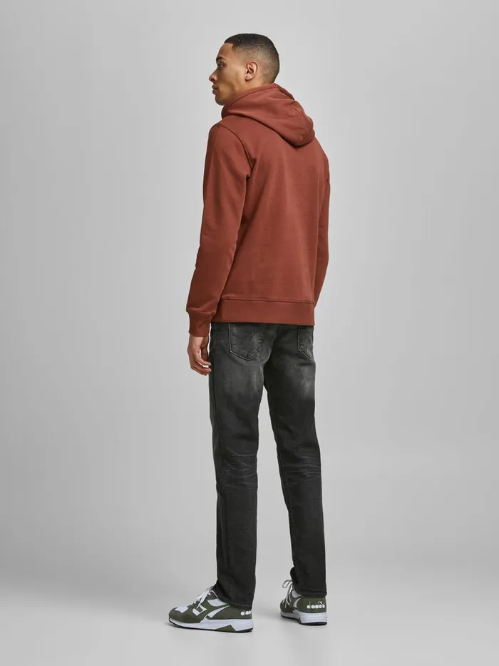 Jeans JACK and JONES Mens CLARK ICON BL 944 REGULAR FIT JEANS Grey Black Denim