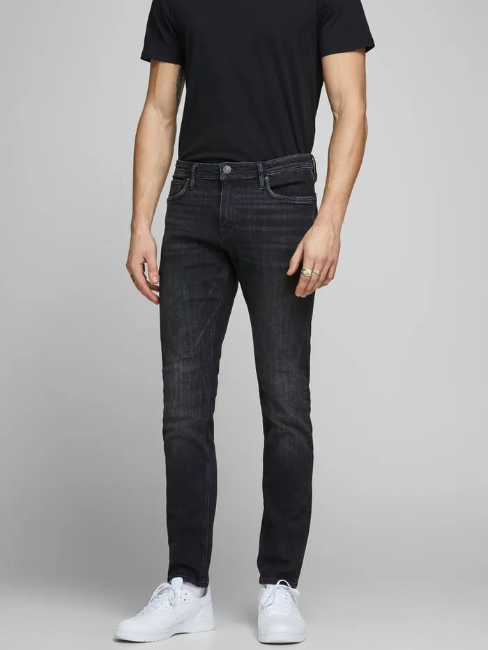 Jeans JACK and JONES Mens GLENN FELIX AM 135 50SPS SLIM FIT JEANS Black Black Denim Jeans JACK and JONES Mens GLENN FELIX AM 135 50SPS SLIM FIT JEANS Black Black Denim