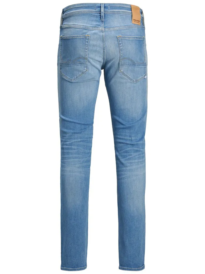 Jeans JACK and JONES Mens GLENN FOX AGI 404 50SPS SLIM FIT JEANS Blue Blue Denim