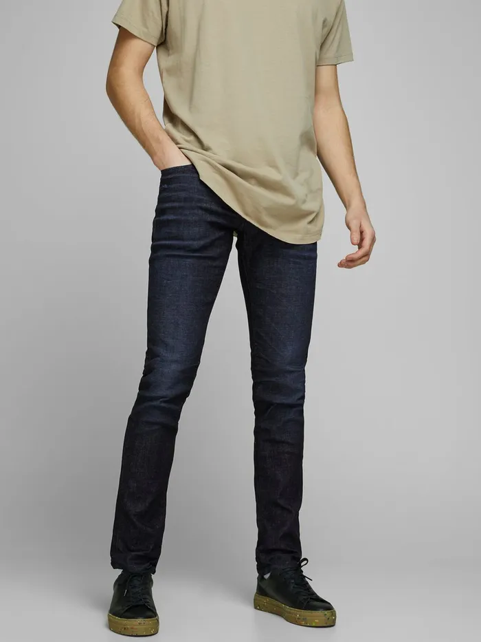 Jeans JACK and JONES Mens GLENN ICON JJ 226 SLIM FIT JEANS Blue Blue Denim