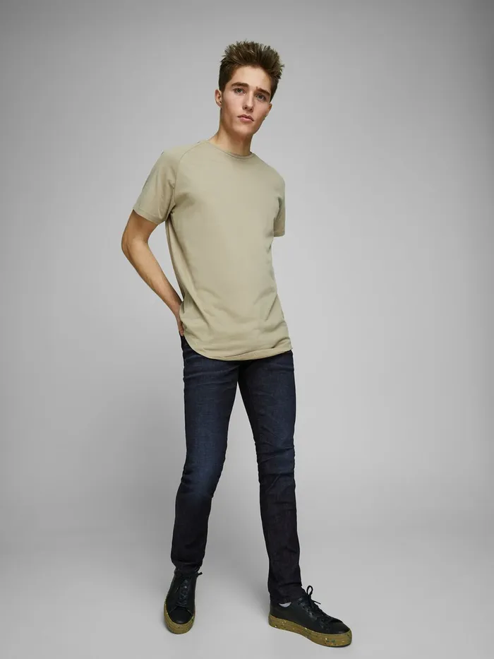 Jeans JACK and JONES Mens GLENN ICON JJ 226 SLIM FIT JEANS Blue Blue Denim