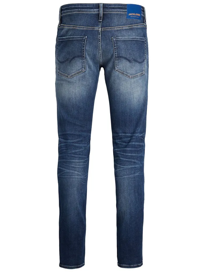 Jeans JACK and JONES Mens GLENN ORIGINAL JOS 206 PCW 50SPS SLIM FIT JEANS Blue Blue Denim