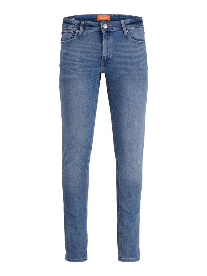 Jeans JACK and JONES Mens LIAM ORIGINAL AM 276 SKINNY FIT JEANS Blue Blue Denim