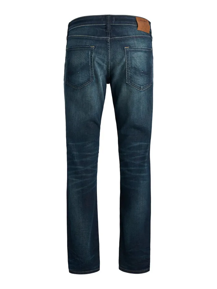 Jeans JACK and JONES Mens MIKE ICON JJ 173 COMFORT FIT JEANS Blue Blue Denim