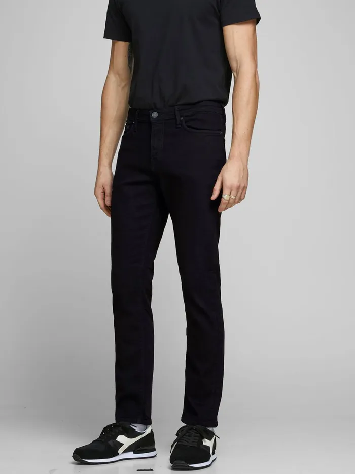 Jeans JACK and JONES Mens MIKE ORIGINAL AM 046 LID COMFORT FIT JEANS Black Black Denim Jeans JACK and JONES Mens MIKE ORIGINAL AM 046 LID COMFORT FIT JEANS Black Black Denim