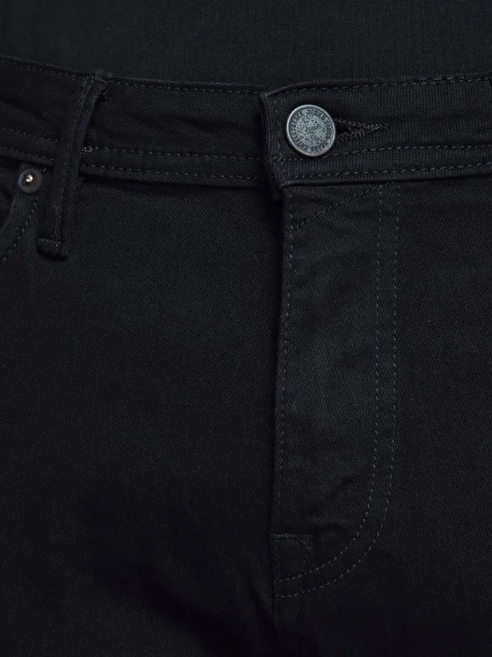 Jeans JACK and JONES Mens MIKE ORIGINAL AM 046 LID COMFORT FIT JEANS Black Black Denim