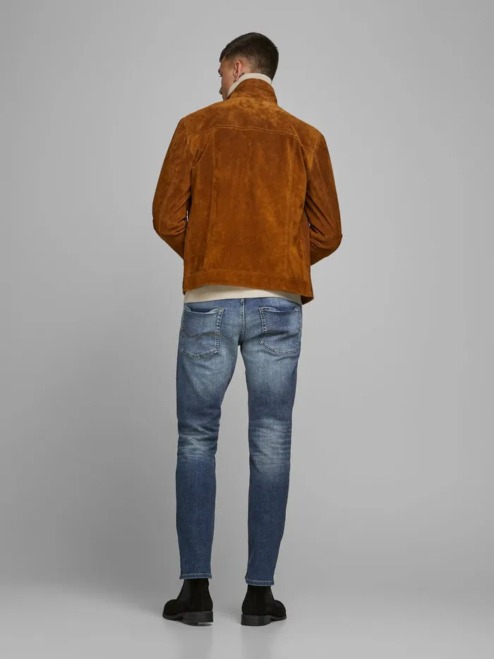 Jeans JACK and JONES Mens MIKE ORIGINAL GE 616 COMFORT FIT JEANS Blue Blue Denim