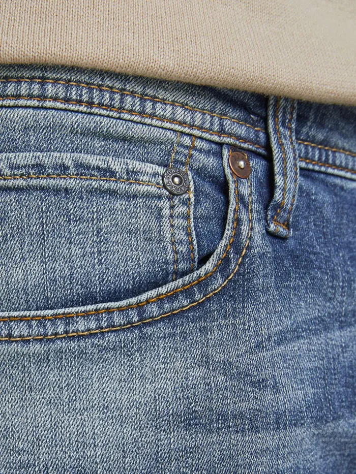 Jeans JACK and JONES Mens MIKE ORIGINAL GE 616 COMFORT FIT JEANS Blue Blue Denim