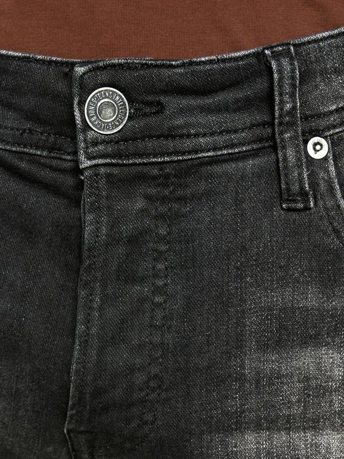 Jeans JACK and JONES Mens MIKE ORIGINAL JOS 143 50SPS COMFORT FIT JEANS Black Black Denim