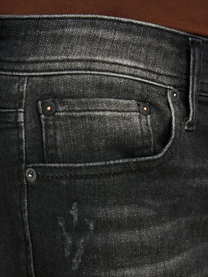 Jeans JACK and JONES Mens MIKE ORIGINAL JOS 143 50SPS COMFORT FIT JEANS Black Black Denim