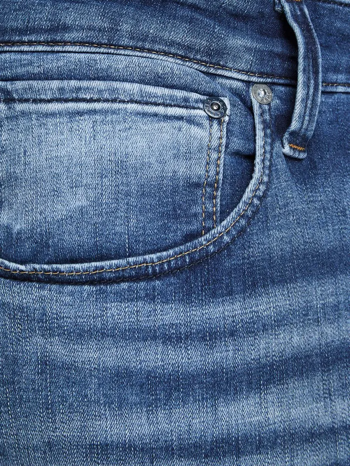 Jeans JACK and JONES Mens TIM ICON JJ 357 50SPS PLUS SIZE SLIM FIT JEANS Blue Blue Denim
