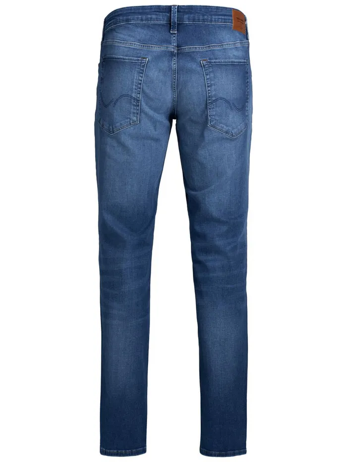 Jeans JACK and JONES Mens TIM ICON JJ 357 50SPS PLUS SIZE SLIM FIT JEANS Blue Blue Denim