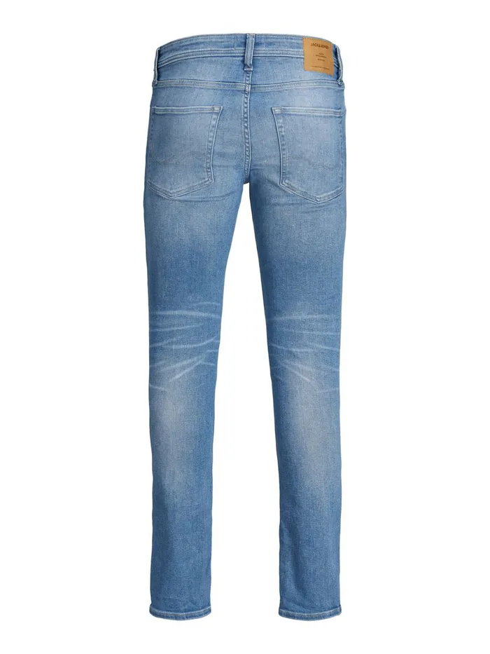 Jeans JACK and JONES Mens TIM ORIGINAL AM 786 SLIMSTRAIGHT FIT JEANS Blue Blue Denim