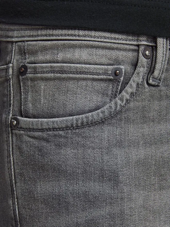 Jeans JACK and JONES Mens TIM VINTAGE AM 606 SLIMSTRAIGHT FIT JEANS Grey Grey Denim