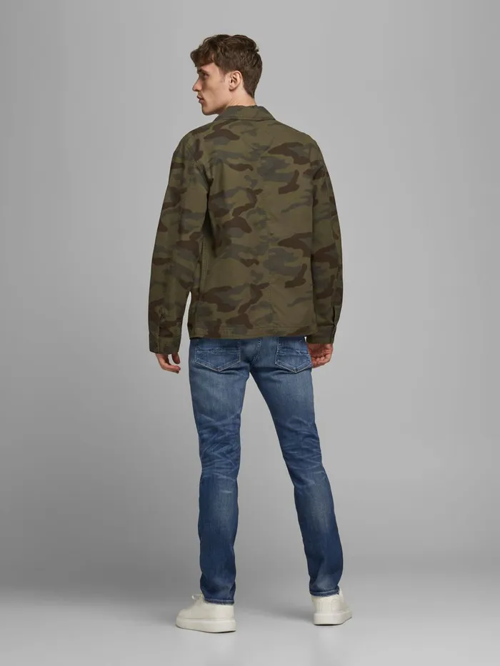 Jeans JACK and JONES Mens TIM VINTAGE CJ 305 SLIMSTRAIGHT FIT JEANS Blue Blue Denim