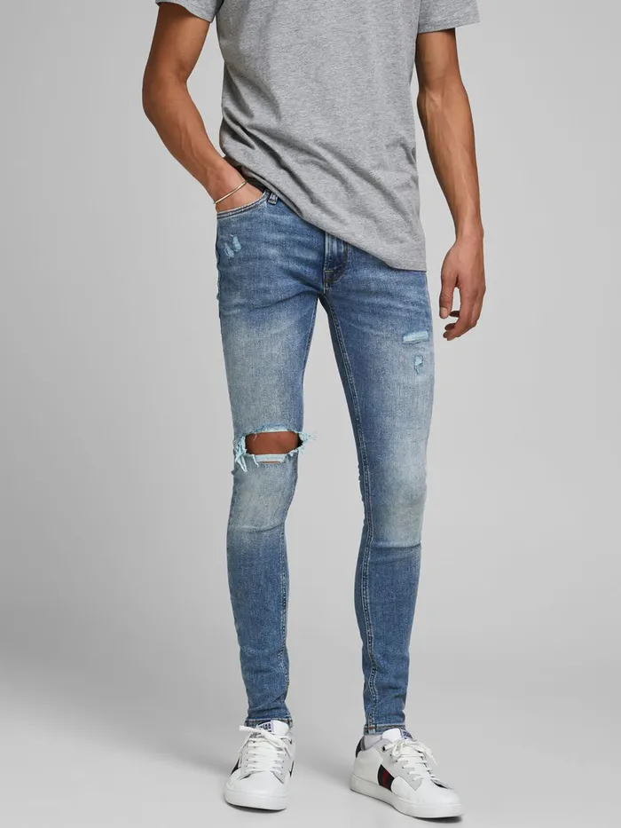 Jeans JACK and JONES Mens TOM ORIGINAL AM 171 50SPS SKINNY FIT JEANS Blue Blue Denim Jeans JACK and JONES Mens TOM ORIGINAL AM 171 50SPS SKINNY FIT JEANS Blue Blue Denim