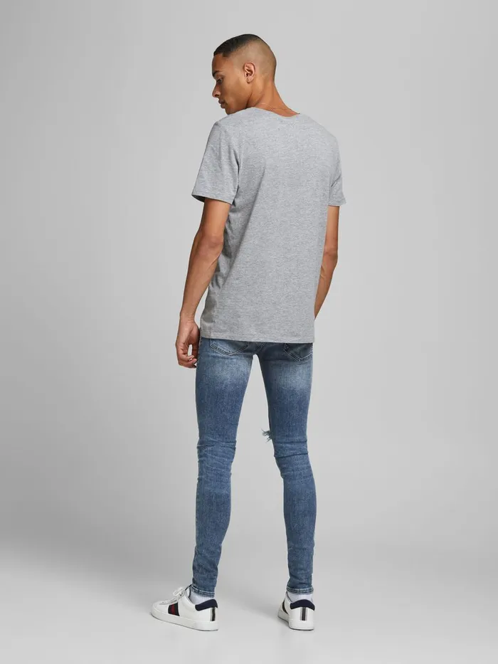 Jeans JACK and JONES Mens TOM ORIGINAL AM 171 50SPS SKINNY FIT JEANS Blue Blue Denim