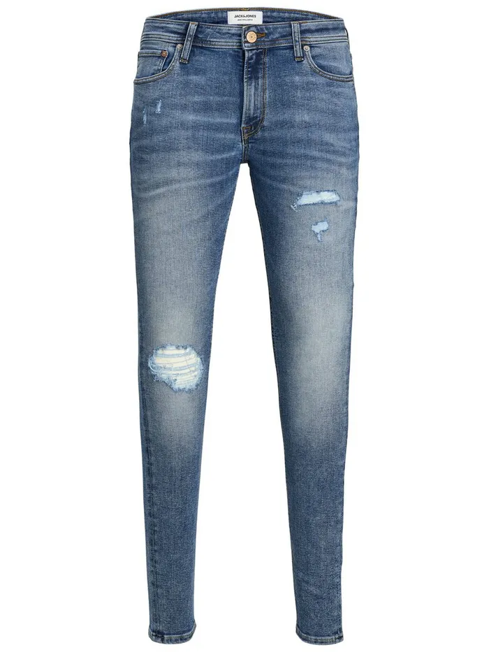 Jeans JACK and JONES Mens TOM ORIGINAL AM 171 50SPS SKINNY FIT JEANS Blue Blue Denim