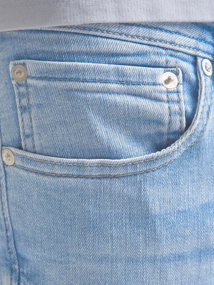 Jeans JACK and JONES Mens TOM ORIGINAL JOS 810 SKINNY FIT JEANS Blue Blue Denim