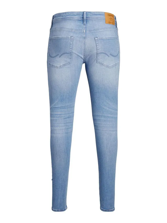 Jeans JACK and JONES Mens TOM ORIGINAL JOS 810 SKINNY FIT JEANS Blue Blue Denim