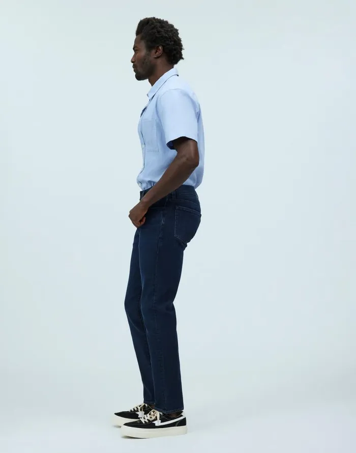 Jeans Men Madewell Athletic Slim Jeans COOLMAX Denim Edition Chapman Wash