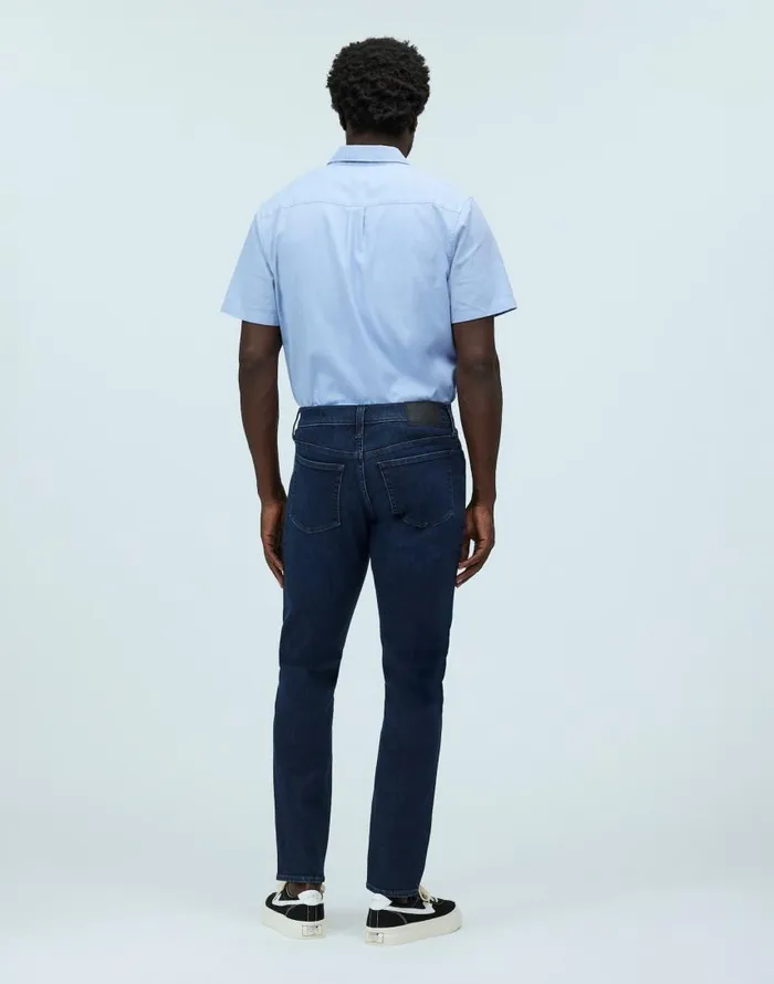 Jeans Men Madewell Athletic Slim Jeans COOLMAX Denim Edition Chapman Wash