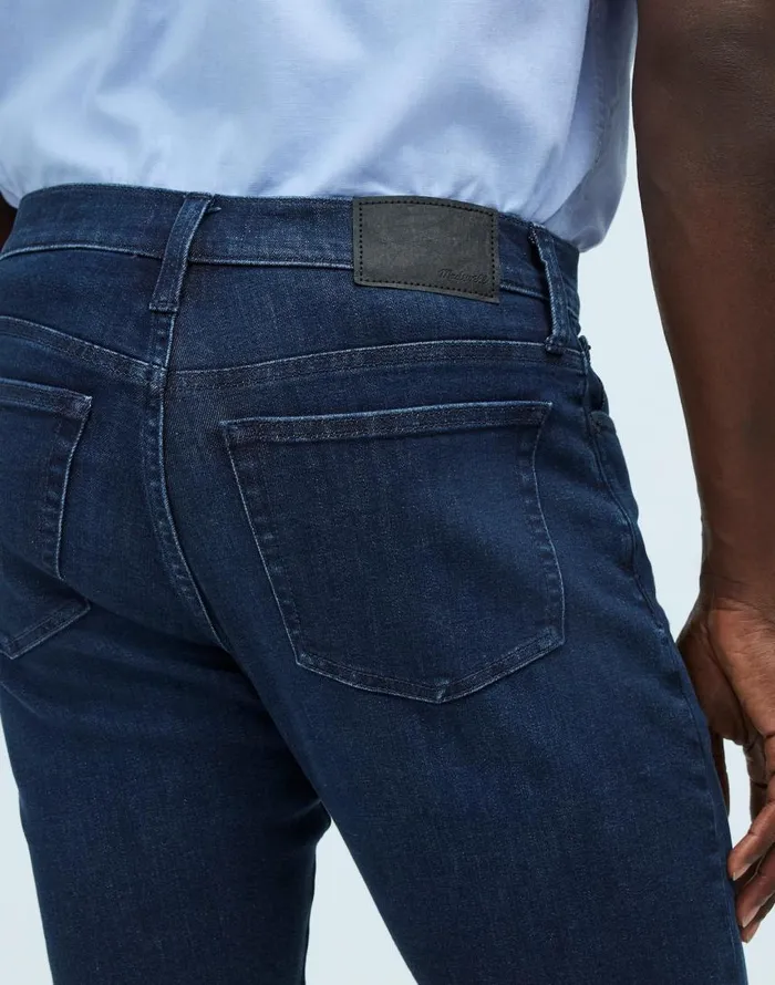 Jeans Men Madewell Athletic Slim Jeans COOLMAX Denim Edition Chapman Wash