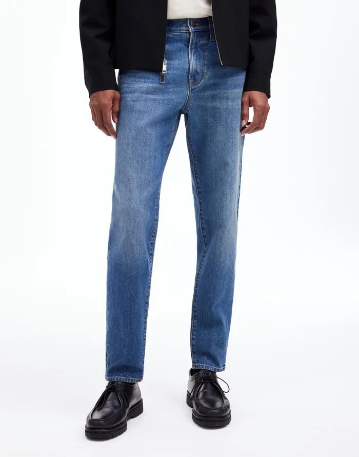 Jeans Men Madewell Relaxed Taper Jeans Dawning Wash