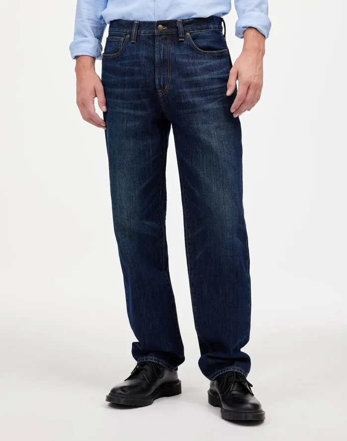 Jeans Men Madewell The 1991 Loose Straight Jean Branchville Wash