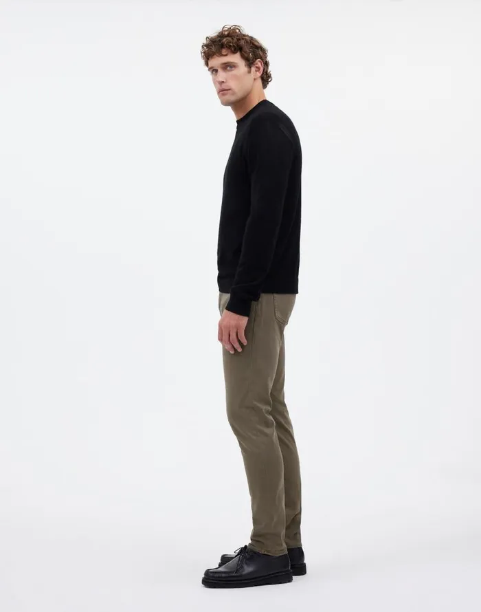 Jeans Men Madewell The Athletic Allday Slim Pant Driftwood Brown