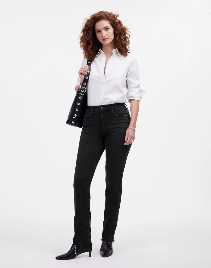 Jeans Women Madewell Curvy Stovepipe Jeans Armand Wash