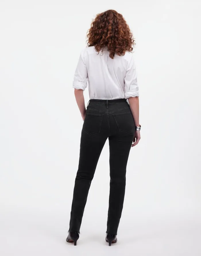 Jeans Women Madewell Curvy Stovepipe Jeans Armand Wash