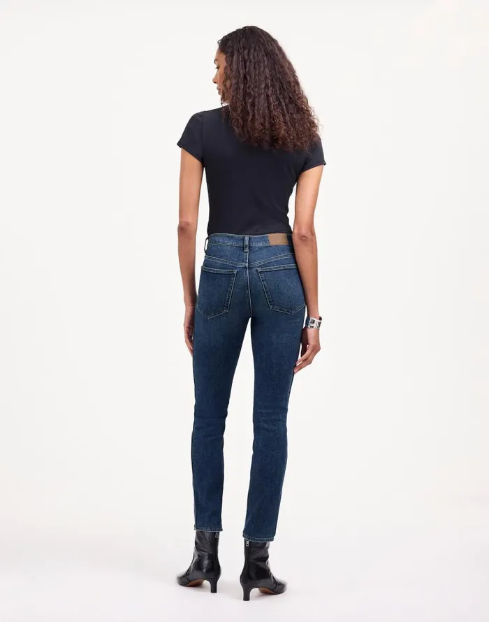 Jeans Women Madewell Stovepipe Jeans Deming Wash