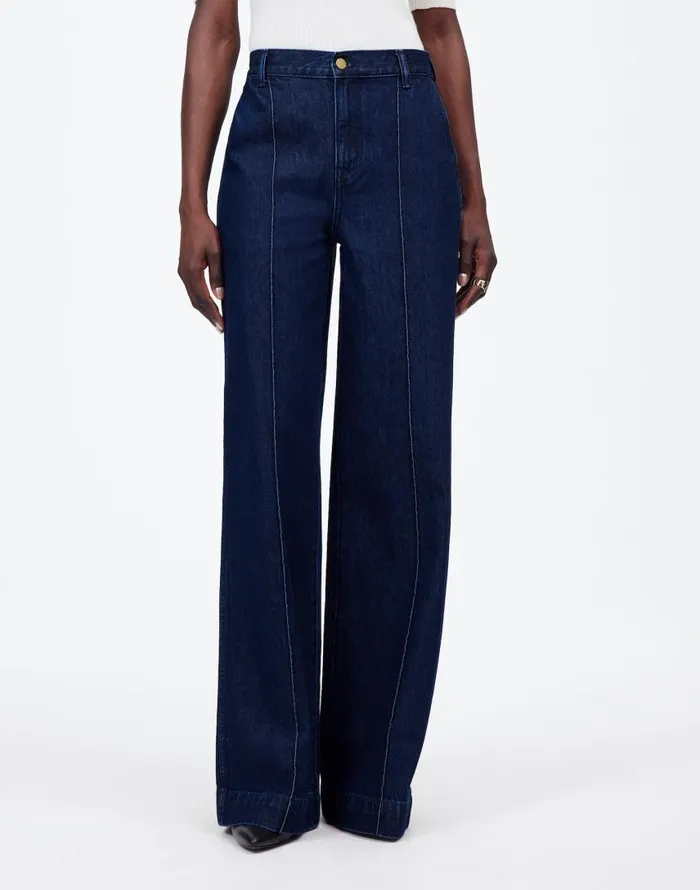 Jeans Women Madewell SuperwideLeg Trouser Jeans Landrum Wash