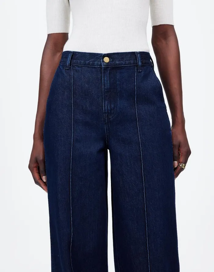 Jeans Women Madewell SuperwideLeg Trouser Jeans Landrum Wash