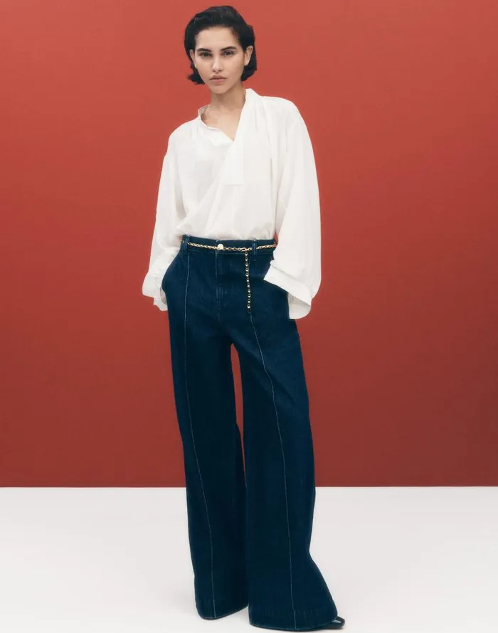 Jeans Women Madewell SuperwideLeg Trouser Jeans Landrum Wash