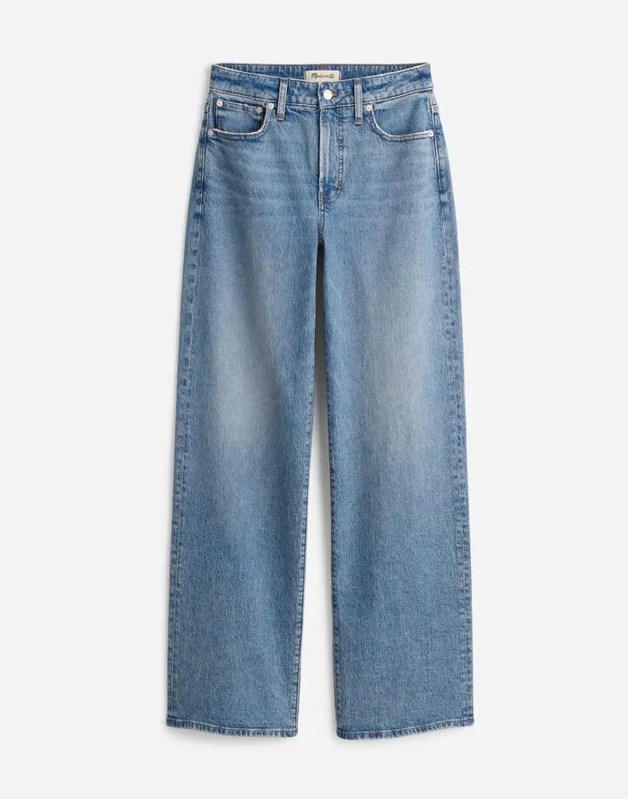 Jeans Women Madewell The Curvy Perfect Vintage WideLeg Jean Enmore Wash