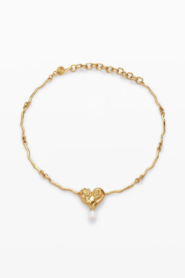 Jewelry Women Desigual Zalio Goldplated Pearl Pendant Materialfinishes