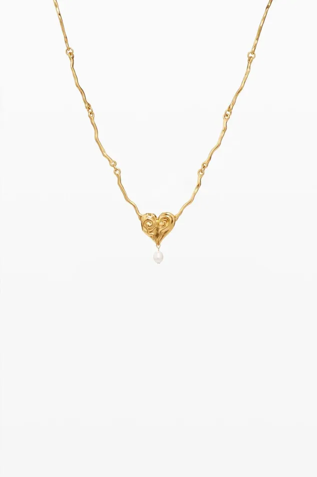Jewelry Women Desigual Zalio Goldplated Pearl Pendant Materialfinishes
