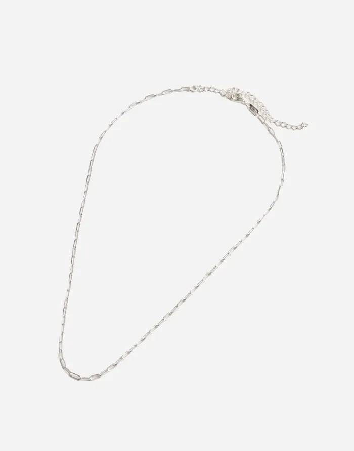 Jewelry Women Madewell DemiFine Paperclip Chain Necklace Sterling Silver