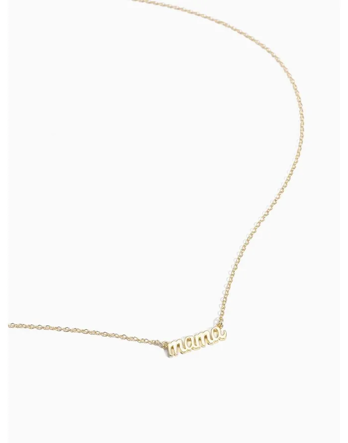 Jewelry Women Madewell Katie Dean Jewelry Mama Necklace Gold
