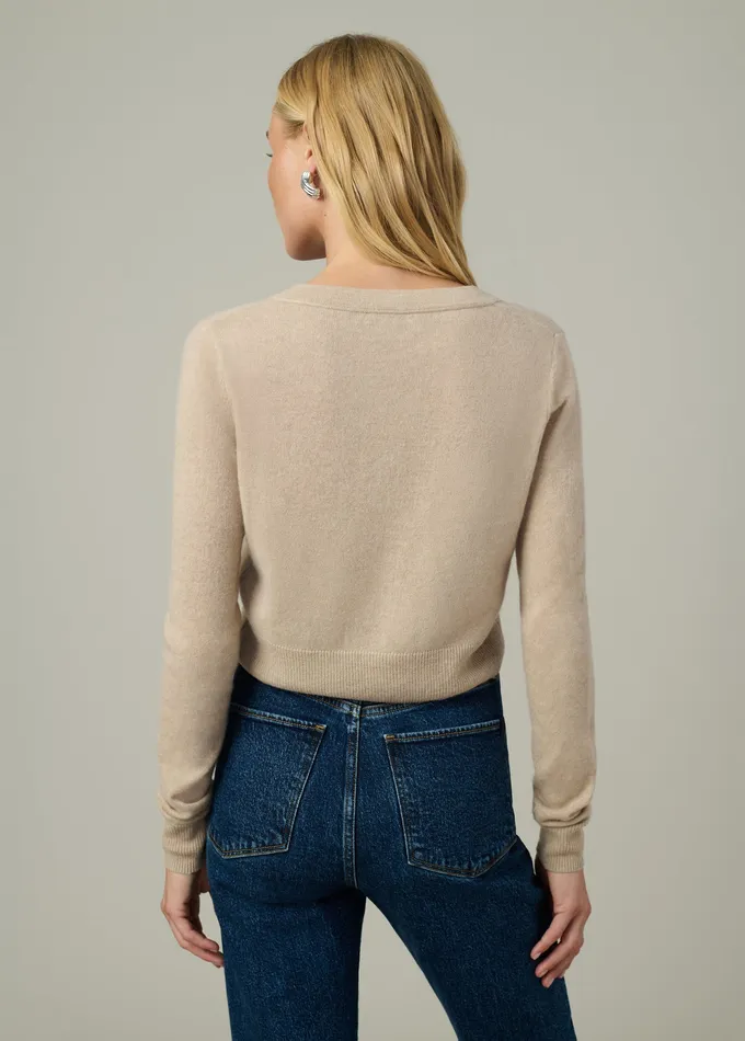 Joe8217s Jeans Sweaters Women THE DANI CASHMERE CARDIGAN Oatmeal