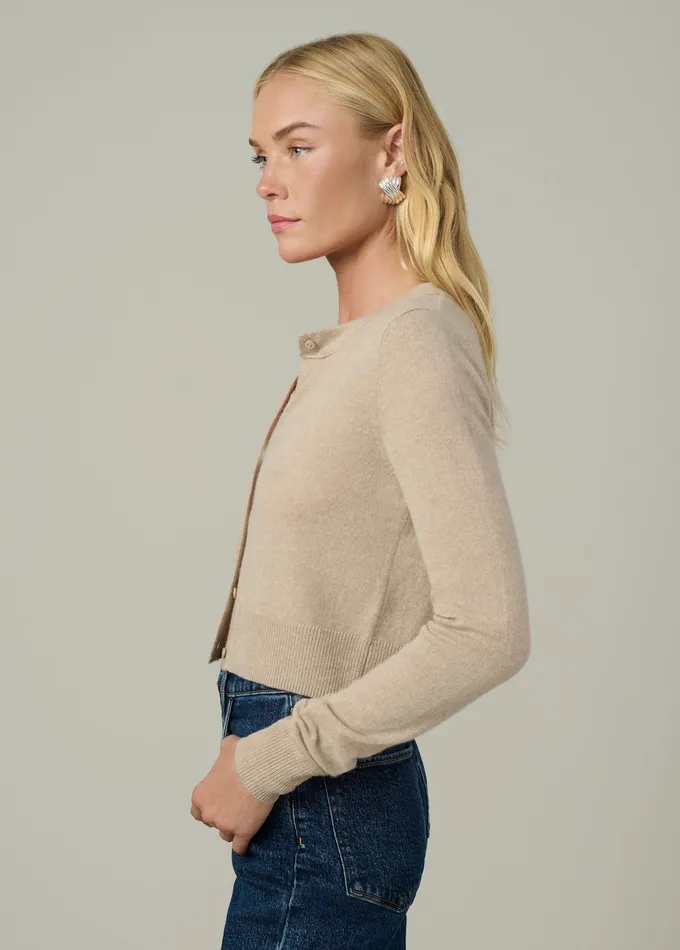 Joe8217s Jeans Sweaters Women THE DANI CASHMERE CARDIGAN Oatmeal